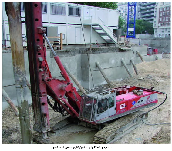 بهسازی خاک به روش ستون شنی ارتعاشی