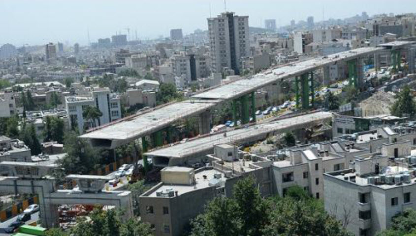 طراحی و محاسبه پل صدر تهران (تحولی در مهندسی عمران کشور)