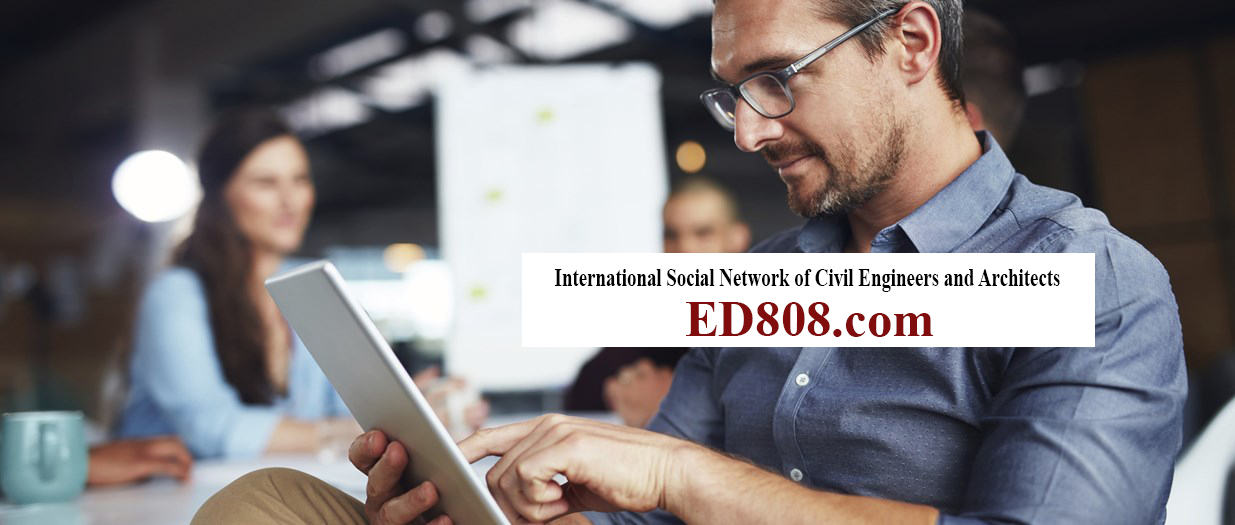 رونمایی وبسايت انگليسي زبان شبكه اجتماعي مجازي مهندسان عمران و معماري دنيا ED808.com