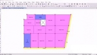تخصیص بارها و مش بندی یک دال در نرم افزار ETABS 2015 تخصیص بارها و مش بندی یک دال در نرم افزار ETABS 2015