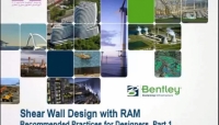 آموزش Bentley RAM بخش Shear Wall Design with RAM آموزش Bentley RAM بخش Shear Wall Design with RAM