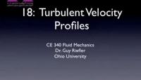 آمادگی آزمون بین المللی FE و PE بخش fluid mechanics دانشگاه Ohio University استاد Riefler قسمت Turbulent Velocity Profiles مکانی آمادگی آزمون بین المللی FE و PE بخش fluid mechanics دانشگاه Ohio University استاد Riefler قسمت Turbulent Velocity Profiles مکانی