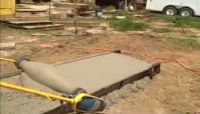دستگاه اتوماتیک پرداخت کف های بتنی جهت شیب دار کردن سطوح دستگاه اتوماتیک پرداخت کف های بتنی جهت شیب دار کردن سطوح