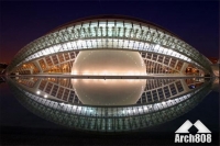 خانه اپرا Opera House شهرک علوم و هنر والنسیای اسپانیا ، شاهکاری از سانتیاگو کالاتراوا خانه اپرا Opera House شهرک علوم و هنر والنسیای اسپانیا ، شاهکاری از سانتیاگو کالاتراوا