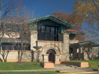 خانه داماتوماس-فرانک لوید رایت(پروژه9)