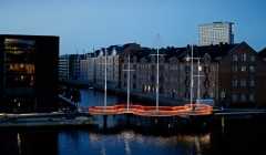 بازگشایی پل olafur eliasson's cirkelbroen در کپن هیگن (Copenhagen) بازگشایی پل olafur eliasson's cirkelbroen در کپن هیگن (Copenhagen)