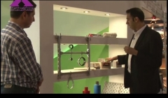 بازدید از غرفه شرکت بتن برش تهران در زمینه مقاوم سازی و بهسازی لرزه ای در شانزدهمین نمایشگاه بین المللی صنعت ساختمان بخش دوم