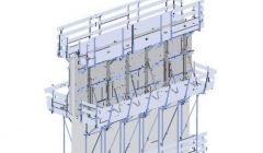 مقاله تحلیلی: معرفی قالب های صنعتی بالا رونده (خزنده) خود اتکایی  DOKA - Climbing Formwork K