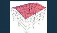 مقاله تحلیلی: طراحی قاب فولادی در نرم افزار Sap2000