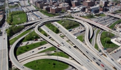 تقاطع غیر همسطح Jane Byrne 10 پل و جاده برتر امریکای شمالی در سال 2016