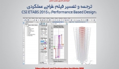 ترجمه و تفسیر فیلم طراحی عملکردی (Performance Based Design) با ETABS 2015