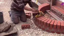 ساخت پله های قوسی آجری  (ترجمه و دوبله اختصاصی 808)