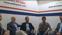 شرکت وال اِسپید - شرکت اندیشمندان مسکن ساز آرشام - بازدید از نوزدهمین نمایشگاه بین المللی صنعت ساختمان