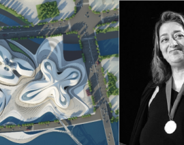 مرکز بین المللی فرهنگی و هنری چانگشا کاری از زاها حدید