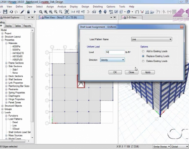 آموزش طراحی دال بتن مسلح در برنامه Etabs