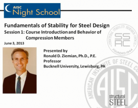 اصول پایداری سازهای در طراحی سازههای فولادی – قسمت اول اصول پایداری سازهای در طراحی سازههای فولادی – قسمت اول