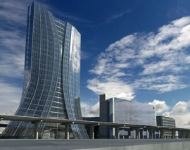 انیمیشن کوتاه از معماری برج CGM اثر زاها حدید