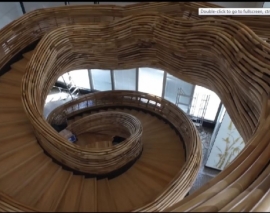 طرح منحصربفرد کریدور لابی هتل AMOT  طراحی شده توسط Tomer Gelfand