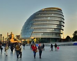 انیمیشنی از تالار لندن اثر نورمن فاستر