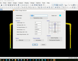 طراحی سازه فولادی یک انبار در نرم افزار SAP2000- قسمت سوم