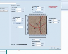 طراحی دال های دو طرفه بتن آرمه با نرم افزار Rcsolver 