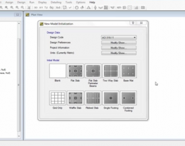 طراحی و تحلیل دال تخت در نرم افزار CSI SAFE