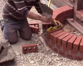 ساخت پله های قوسی آجری  (ترجمه و دوبله اختصاصی 808)