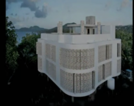 نمای مدرن ساختمان 