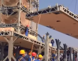 سریعترین ساختمان سازی 