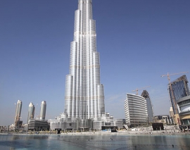 فیلمی از برج خلیفه 