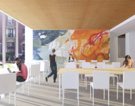 مرکز اموزشی جدید در کالج بارنارد (Barnard College)