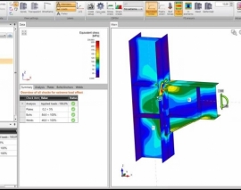 طراحی شالوده و مهارها در نرم افزار IDEA Statica Connection و طبق EC / AISC