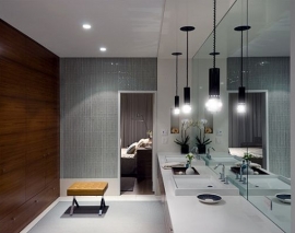 نکاتی برای نورپردازی حمام و سرویس بهداشتی نکاتی برای نورپردازی حمام و سرویس بهداشتی