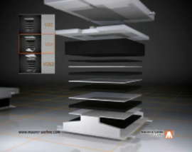 میراگرهای الاستومری لغزشی شرکت MAURER 