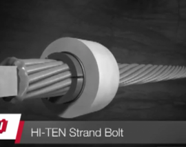 بولت کابلی (HI-  TEN Strand Cable Bolt)