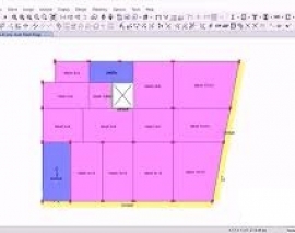 تخصیص بارها و مش بندی یک دال در نرم افزار ETABS 2015