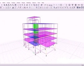 تخصیص بارهای لرزه ای و ترکیب بارها در نرم افزار ETABS 2015
