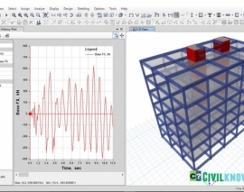 آنالیز تاریخچه زمانی در نرم افزار ETABS 2015