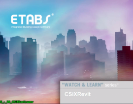 آموزش Revit Structure - انتقال یک مدل از Revit Structure  به ETABS (ترجمه و دوبله احتصاصی موسسه 808)