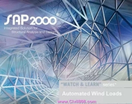 آموزش ویدیویی بارگذاری اتوماتیک باد SAP2000_-_31_Automated_Wind_Loads
