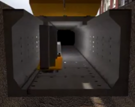 انیمیشن حفر کانال مترو در بستر جاده بدون ایجاد هیچ ترافیکی