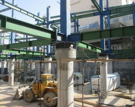 مقاوم سازی ساختمان وزارت بهداشت با جداساز لرزه ای (شرکت رابینسون سایزمیک)