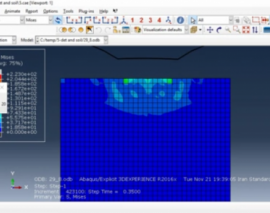تاثیر انفجار سطحی بر خاک
