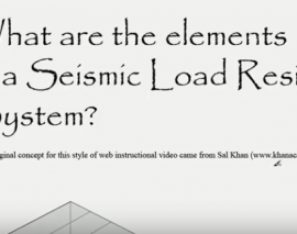 المان‌های سیستم مقاوم در برابر بارهای لرزه‌ای (SLRS)