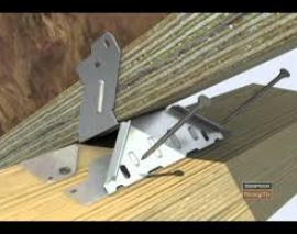 انیمیشن اتصال دهنده تیرچه خرپایی بر روی تیرریزی های شیب بندی سقف