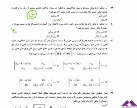 تحليل سوالات دينامیک سازه دكتری ٩٧؛ قسمت دوم