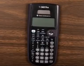 آموزش کار با ماشین حساب TI 36X Pro