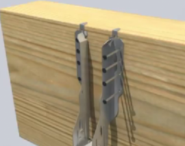 کاربرد اتصال آویزی IUS در سازه های چوبی