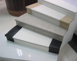 سنگ کاری برش، سایز بندی و شابلن بندی سنگ های گرانیت برای کف پله و سنگ پیشانی- قسمت اول