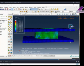 قسمتی از فیلم مدل سازی و طراحی و تحلیل غیر خطی جداسازهای لرزه ای در نرم افزار ABAQUS قسمتی از فیلم مدل سازی و طراحی و تحلیل غیر خطی جداسازهای لرزه ای در نرم افزار ABAQUS